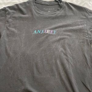 Pacsun Anxiety shirt